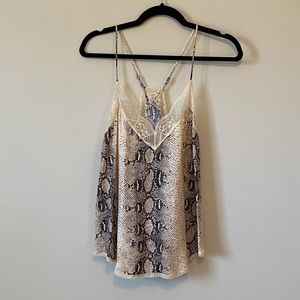 Snake Print Cami